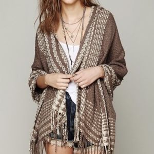 Free People Hooded Shawl